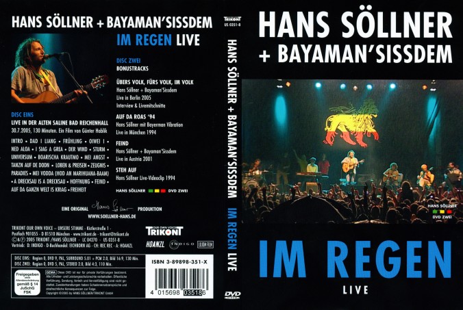 Hans Söllner & Bayaman Sissdem - Im Regen - DVD Cover